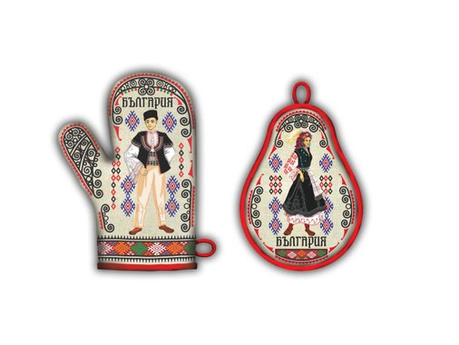 Кухненска ръкавица и ръкохватка