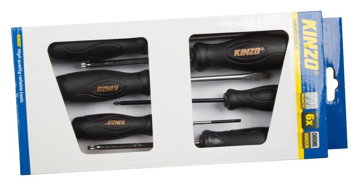 КОМПЛЕКТ МАГНИТНИ ОТВЕРТКИ 6 БРОЯ | Mr Bricolage | Oferta.bg