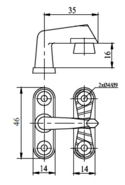 РАЙБЕР ЗА ВРАТИ И ПРОЗОРЦИ METAL | Mr Bricolage | Oferta.bg