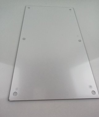 Термоустойчива покривна плоча Allstar 1277869958 стъклена дъска за рязане 52x30 см