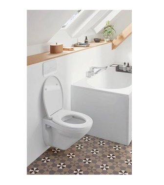 Тоалетна седалка с капак Villeroy & Boch 9M38S101 O.Novo тоалетна седалка дъска за тоалетна чиния