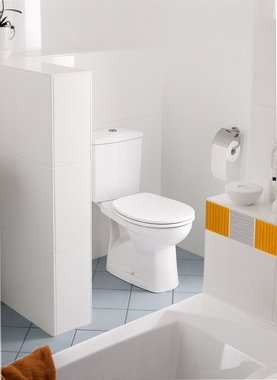 Тоалетна седалка с капак Villeroy & Boch 88236101 тоалетна дъска Omnia Targa O NOVO WC 