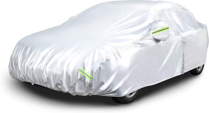 Универсално покривало за кола Amazon Basics ‎DS-CC14 покривало за автомобил брезент протектор