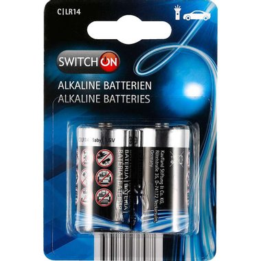 Алкални батерии C/LR14 Switch On