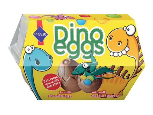 Passio Шоколадови яйца Дино