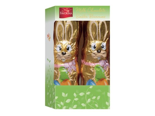 Великденски зайчета от млечен шоколад