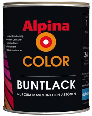 Акрилатна боя Alpina Buntlack  2 в1 1л
