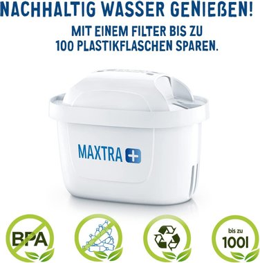 Филтърни патрони 2 х Brita Maxtra+ 075200 филтри за вода Maxtra plus филтър за трапезна вода