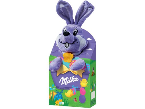 Milka Плюшена играчка с шоколадови лакомства