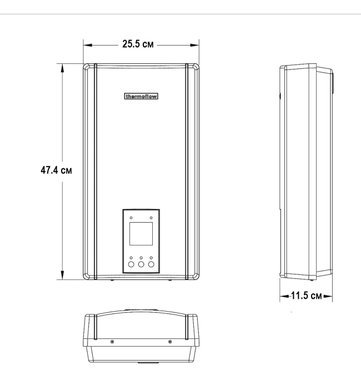 Проточен бойлер Тhermoflow Elex 21 21KW ел бойлер