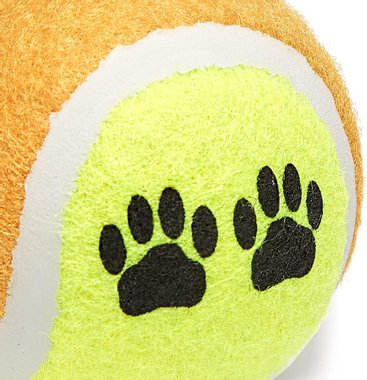 Комплект Тенис топка за куче Amazon Basics TB-12 12 броя Pet Tennis Ball играчка за домашен любимец