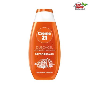 Душ гел Creme 21 Strandsause, портокал и карамбола, 250 мл