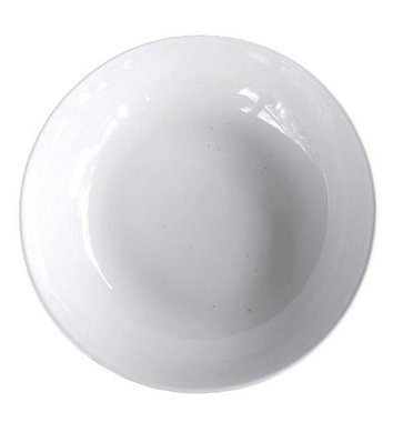 Промо пакет 6 бр. Порцеланова чиния дълбока, бяла 21 см. внос Португалия, преоценка