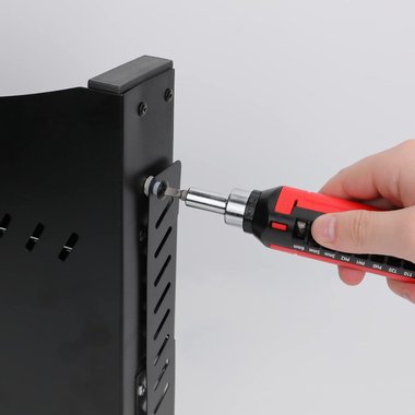 Комплект магнитна тресчотка и отвертка 15в1 Amazon Basics ‎DS-CJAMZ2005 комплект ключ и отвертка с тресчотка сменяеми накрайници 