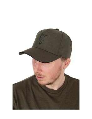 Fox Collection Baseball Cap Green & Black шапка с козирка