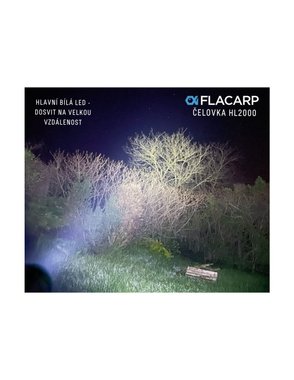 Flacarp HL2000 риболовен USB челник 200 лумена