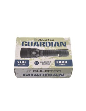Dulotec Guardian 1800 лумена тактически фенер с батерия и зарядно
