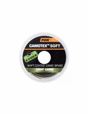 Fox Edges Camotex Soft 20m повод с покритие