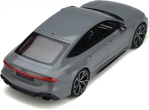 Макет на Audi RS7 GT Spirit GT823 Sportback 2020 Nardo Grey 1:18 модел на автомобил колекционерска кола 