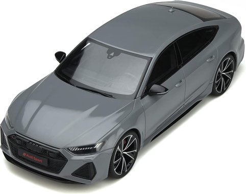 Макет на Audi RS7 GT Spirit GT823 Sportback 2020 Nardo Grey 1:18 модел на автомобил колекционерска кола 