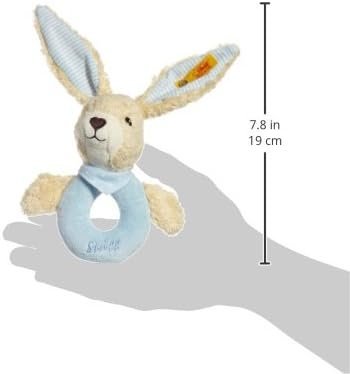 Плюшена играчка заек Steiff 237522 19 см играчка дрънкалка плюшено зайче Намаление! от 59.оо на 39.оо лева!