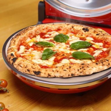 Уред за печене на пица Ariete 909 1200W 400°C пещ за пица пицарка многофункционална фурна