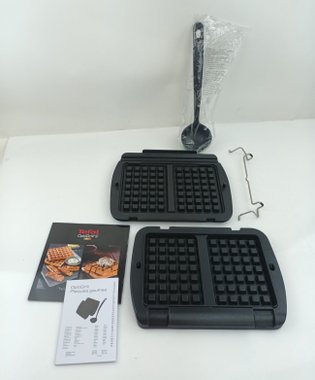 Плочи за гофрети Tefal Xa723812 OptiGrill + белгийски вафли гофрета