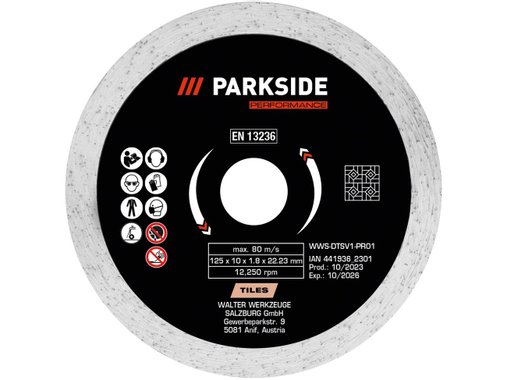 Parkside Performance® Диамантен диск за ъглошлайф