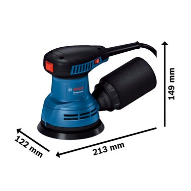 Ексцентършлайф GEX 125-1 AE Bosch Blue new