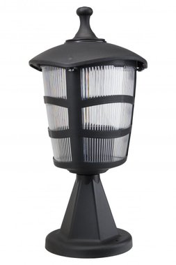 Градинска лампа БАРИ E27 IP44 h340 черен