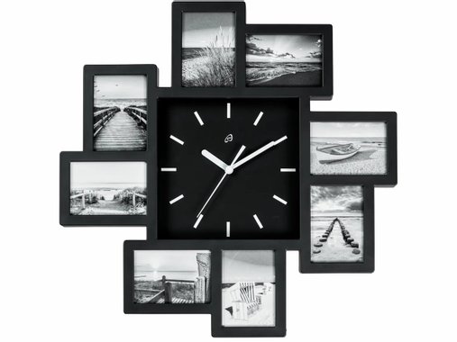 Auriol® Стенен часовник с фоторамки