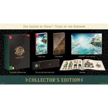 Игра THE LEGEND OF ZELDA TEARS OF THE KINGDOM EDITION COLLECTOR SWITCHИгра THE LEGEND OF ZELDA TEARS OF THE KINGDOM EDITION COLLECTOR SWITCH