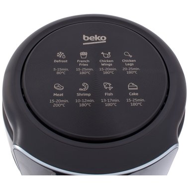 Уред за здравословно готвене BEKO FRL2242 B 1500 W, AIR FRYER, КАПАЦИТЕТ НА ПРОДУКТИ 3.9 L, ЧЕРЕНУред за здравословно готвене BEKO FRL2242 B 1500 W, AIR FRYER, КАПАЦИТЕТ НА ПРОДУКТИ 3.9 L, ЧЕРЕН