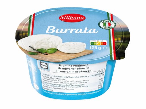 Италианско сирене бурата | Лидл | Oferta.bg