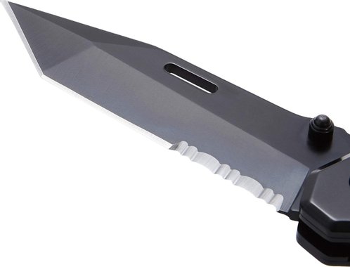 Сгъваем нож Amazon Basics ‎DS-CKAMZ029 Заключващ механизъм Джобен нож от Неръждаема стомана 