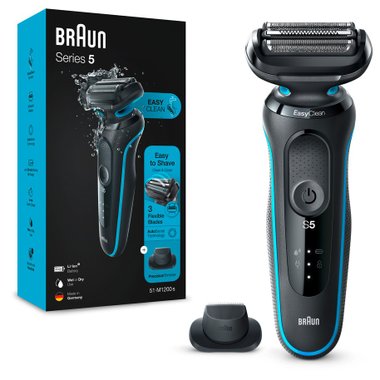 Самобръсначка BRAUN WET & DRY 51-M1200S ВИБРАЦИОННИ, ВРЕМЕ ЗА РАБОТА НА БАТЕРИЯ 50 minСамобръсначка BRAUN WET &amp; DRY 51-M1200S ВИБРАЦИОННИ, ВРЕМЕ ЗА РАБОТА НА БАТЕРИЯ 50 min