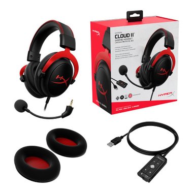 Слушалки HYPERX CLOUD II 7.1 RED KHX-HSCP-RDСлушалки HYPERX CLOUD II 7.1 RED KHX-HSCP-RD