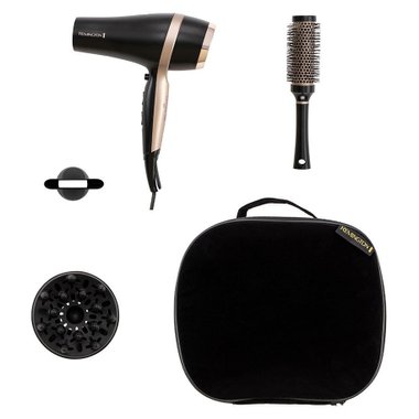 Сешоар REMINGTON D6940GP SALON SMOOTH 2100.0 W, СТЕПЕНИ НА РАБОТА 2, ЙОНИЗАЦИЯСешоар REMINGTON D6940GP SALON SMOOTH 2100.0 W, СТЕПЕНИ НА РАБОТА 2, ЙОНИЗАЦИЯ