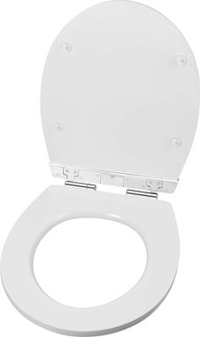 Тоалетна седалка с капак Cornat Light House KSDSC361 Тоалетна дъска с LED светлина за тоалетна WC чиния