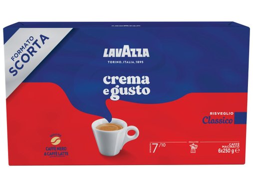 Lavazza Crema е Gusto Мляно кафе