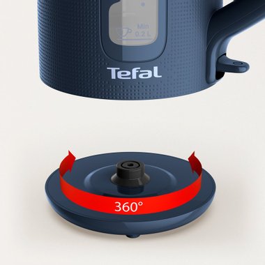 Електрическа канa TEFAL MORNING KO2M0410 2400 W, 1.7 L, КОРПУС ПЛАСТМАСА, СИНЕлектрическа канa TEFAL MORNING KO2M0410 2400 W, 1.7 L, КОРПУС ПЛАСТМАСА, СИН