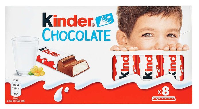 Минишоколадчета Kinder Chocolate