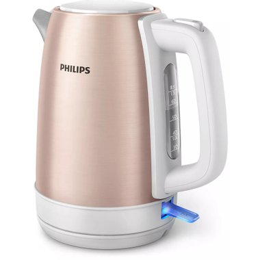 Електрическа канa PHILIPS DAILY COLLECTION HD9350/96 2200 W, 1.7 L, КОРПУС МЕТАЛ, РОЗОВЕлектрическа канa PHILIPS DAILY COLLECTION HD9350/96 2200 W, 1.7 L, КОРПУС МЕТАЛ, РОЗОВ