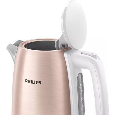 Електрическа канa PHILIPS DAILY COLLECTION HD9350/96 2200 W, 1.7 L, КОРПУС МЕТАЛ, РОЗОВЕлектрическа канa PHILIPS DAILY COLLECTION HD9350/96 2200 W, 1.7 L, КОРПУС МЕТАЛ, РОЗОВ