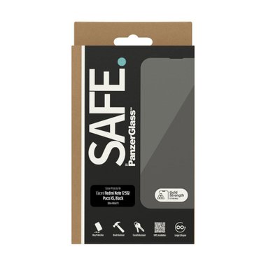 СТЪКЛО SAFE ЗА XIOAMI R.NOTE 12 5G ЧЕРЕНСТЪКЛО SAFE ЗА XIOAMI R.NOTE 12 5G ЧЕРЕН