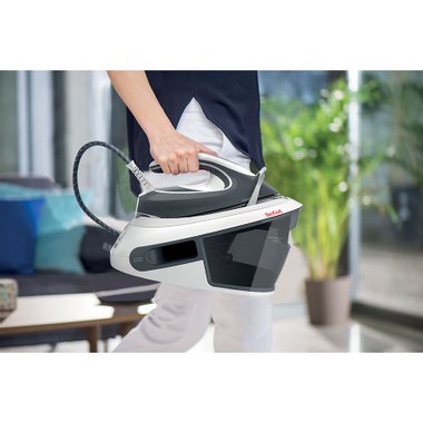 Център за гладене TEFAL SV8020E1 2200 W, 6.6 bar, ПОКРИТИЕ НА ПЛОЧИТЕ DURILIUM AIRGLIDE, 1.8 LЦентър за гладене TEFAL SV8020E1 2200 W, 6.6 bar, ПОКРИТИЕ НА ПЛОЧИТЕ DURILIUM AIRGLIDE, 1.8 L