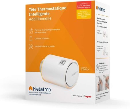 Термостат за радиатор Netatmo NVP-EN Smart Wi-Fi Radiator Thermostat Термостат Wi-Fi Термоглава за радиатор App контрол