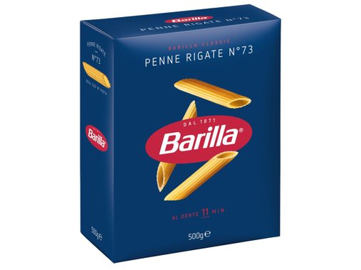 Barilla Пене Ригате или спагети