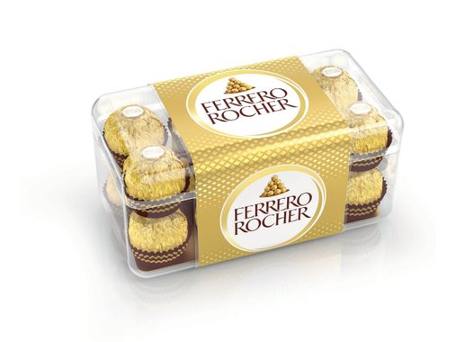 Ferrero Rocher Шоколадови бонбони с лешник