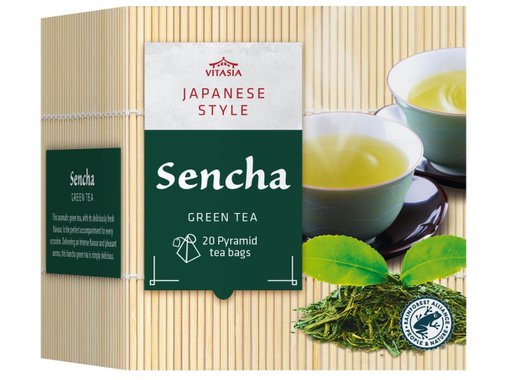 Зелен чай в японски стил
